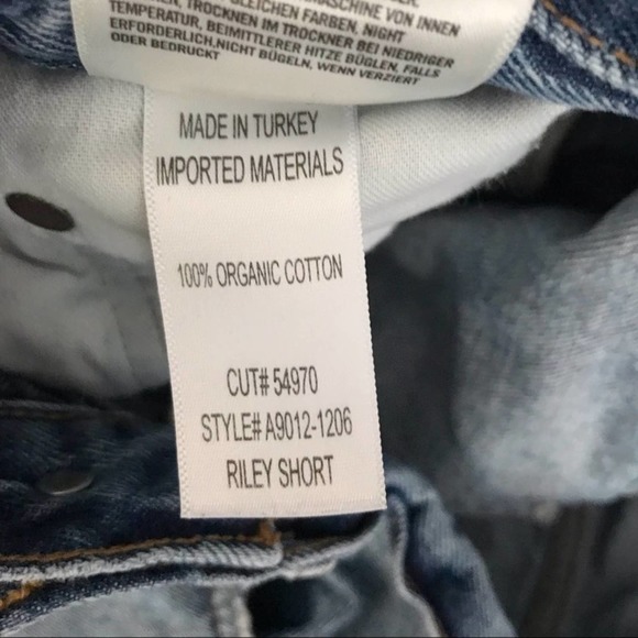 Agolde Riley Shorts Outsider - Picture 7 of 7